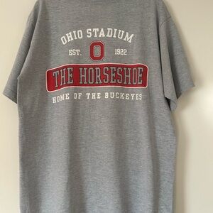 Gray Ohio State Graphic T-Shirt